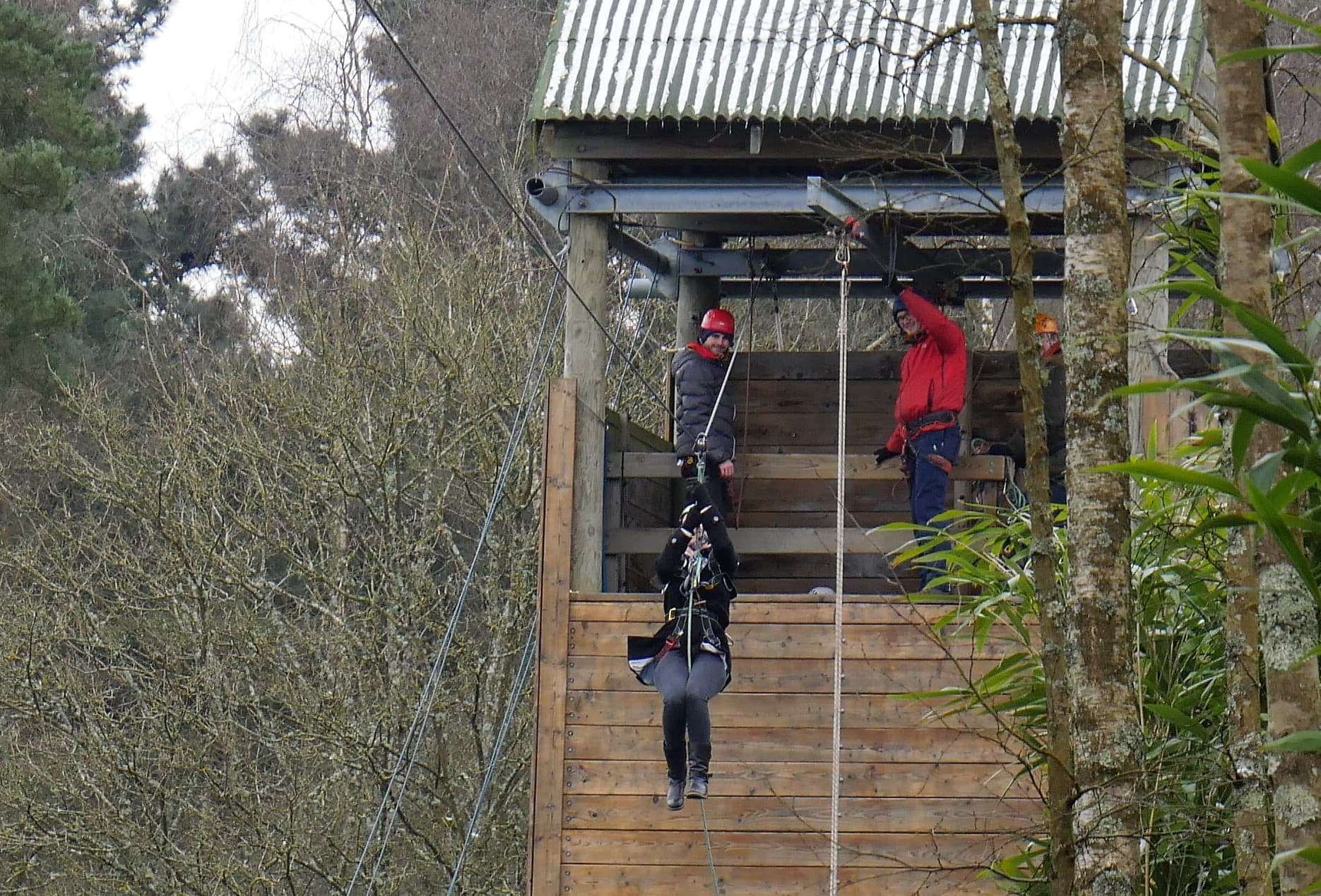 High Zip Line - Lodge Hill - Lodge Hill